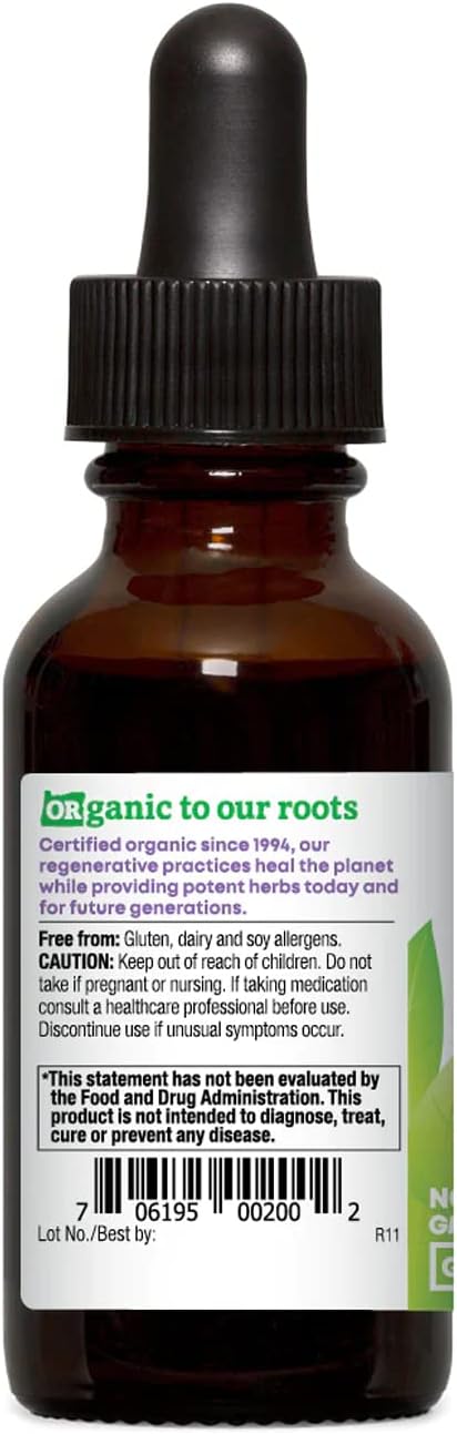 Oregon's Wild Harvest Milk Thistle Dandelion Organic Extract, 1 Fluid Ounce - Image 4