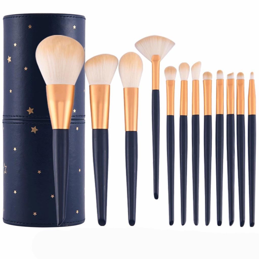 12 Pcs Makeup Brush Makeup Tool Set Makeup Brush Full Set Soft Powder Blusher Eye Shadow Brush - Image 2