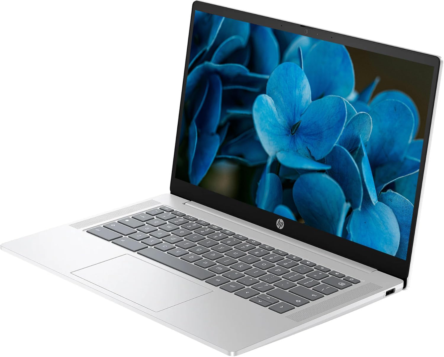 HP 2025 Lightweight Chromebook, 14'' HD IPS Display, Intel N Processor Up to 3.69GHz, 4GB LPDDR5 Ram, 128GB SSD, Super-Fast 6th Gen WiFi, Chrome OS, Dale Silver, Renewed - Image 4