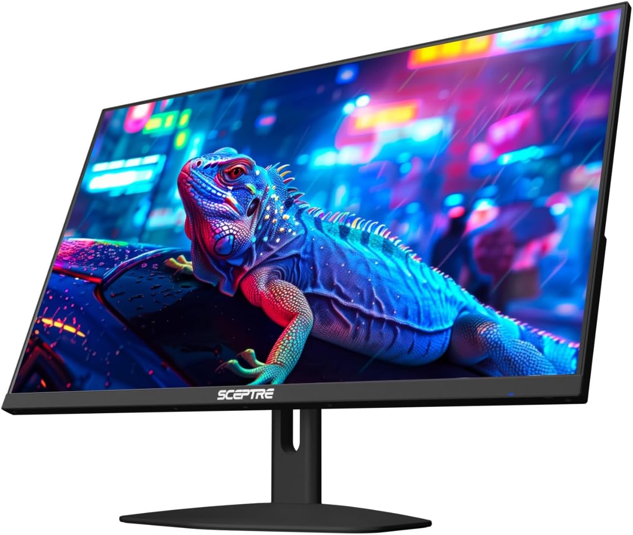 Sceptre IPS 24-inch Essential Thin 100Hz Gaming Monitor USB Type-C DisplayPort HDMI 100% sRGB Build-in Speakers, Machine Black 2024 (E248W-FP100T) - Image 5
