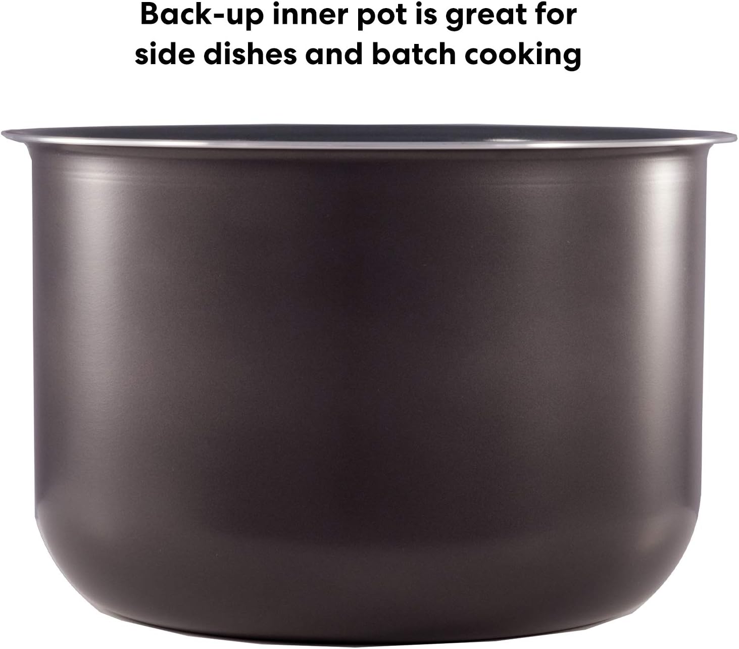 Instant Pot Ceramic Inner Cooking Pot 8-Qt and Instant Pot Silicone Lid, 10.23-In, 8-Qt Pot Lid - Image 4