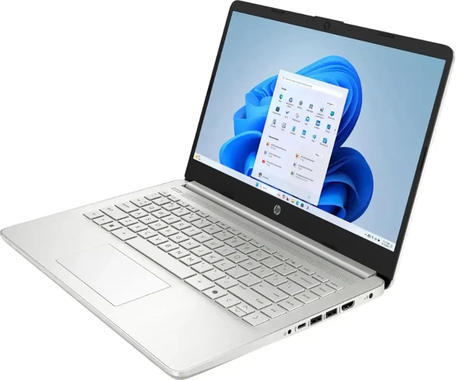 HP Ultra-Portable Laptop for Student and Business - 14" HD Display • Intel 4-Core N150 • Windows 11 Pro • Microsoft Office Lifetime & External DVD Drive • 16GB RAM • 128GB UFS + 256GB Micro SD - Image 9