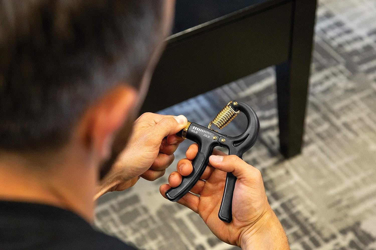 SKLZ Grip Strength Trainer Adjustable Resistance Trainer for Hand, Wrist, and Forearms - Image 6