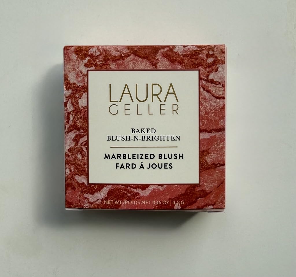 LAURA GELLER NEW YORK Baked Blush-n-Brighten Marbleized Blush for Cheeks - Tropic Hues - Satin Finish - Buildable Color - Image 8