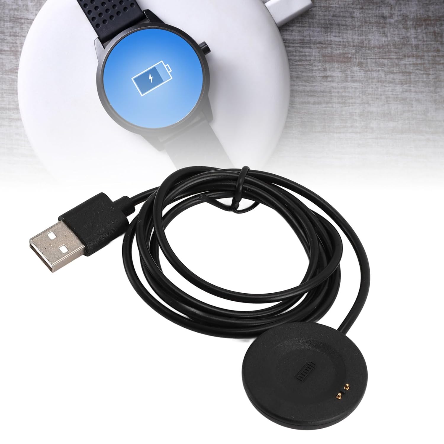 Tangxi Watch Charger, USB Magnetic Charging Cable for I Touch Air 4/Air 3/Air SE/Sport/Sport 3/Sport 4/3 Wearable Smartwatch (3.3ft Cable) - Image 6
