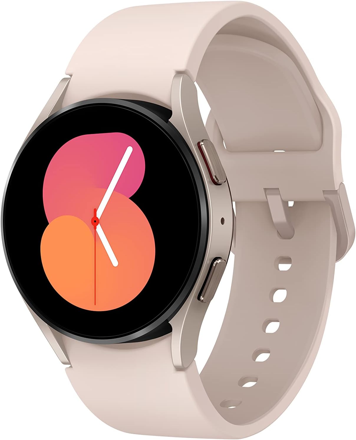 SAMSUNG Galaxy Watch 5 40mm Bluetooth Smartwatch w/ Body, Health, Fitness and Sleep Tracker, Improved Battery, Sapphire Crystal Glass, Enhanced GPS Tracking, US Version, Pink Gold Bezel w/ Pink Band - Image 2