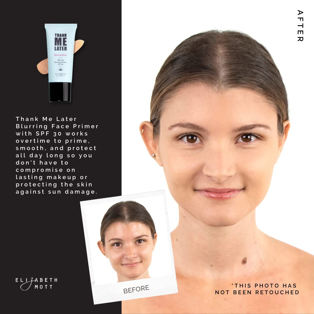 Elizabeth Mott | Thank Me Later Mattifying Face Primer and Blurring Face Primer with SPF30 Set | Cruelty-Free and Paraben-Free - Image 8