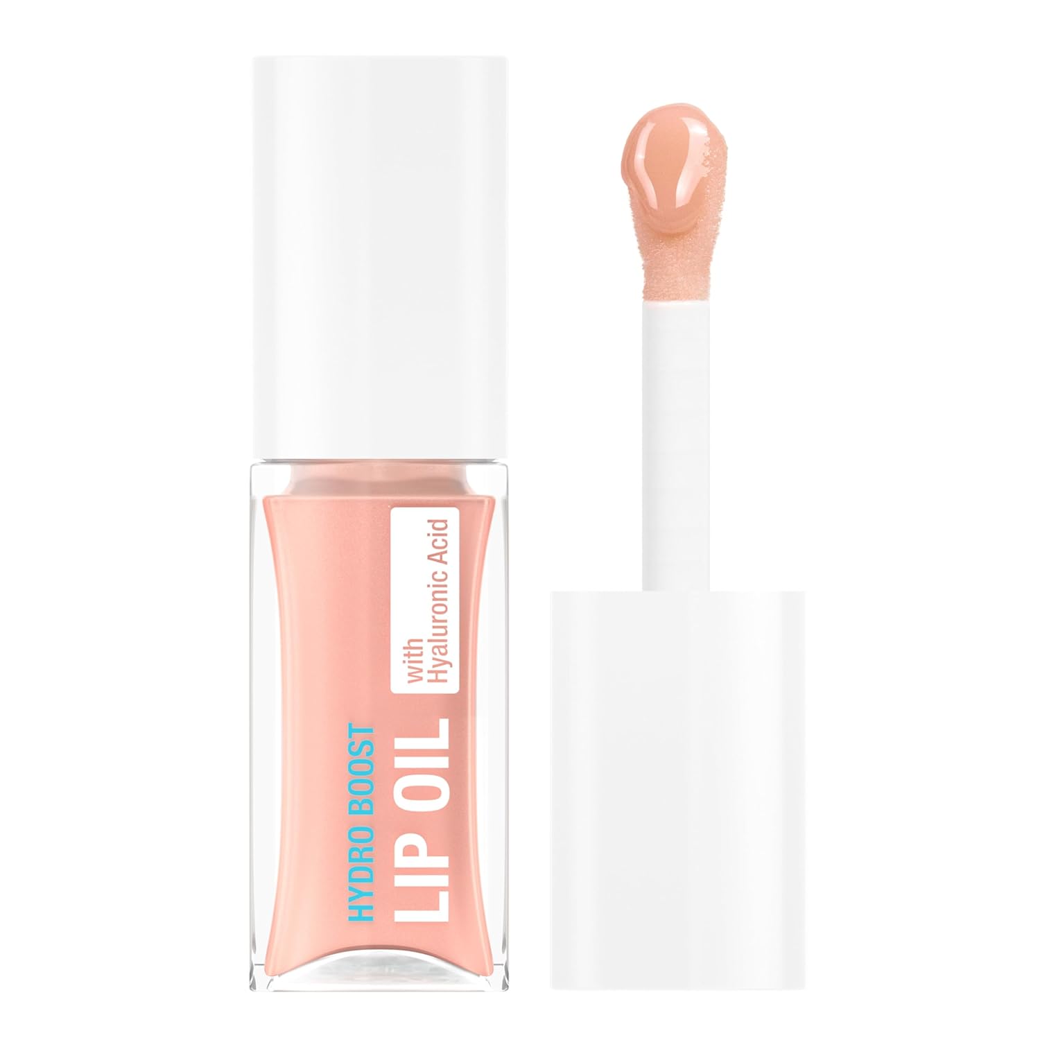 Neutrogena Hydro Boost Tinted Lip Oil with Hyaluronic Acid, glossy lip oil designed to hydrate & nourish lips while bringing out their natural color, Light Pink, .2 oz - Image 2