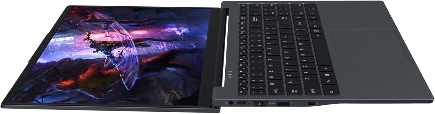 32GB RAM Laptop Computer with 1TB NVMe SSD, Intel N150 Quad-Core Processor(Up to 3.6GHz), 15.6" FHD IPS Display, 8000mAh Battery, Backlit Keyboard, Privacy Webcam, Fingerprint Unlock, Win11 Pro - Image 9