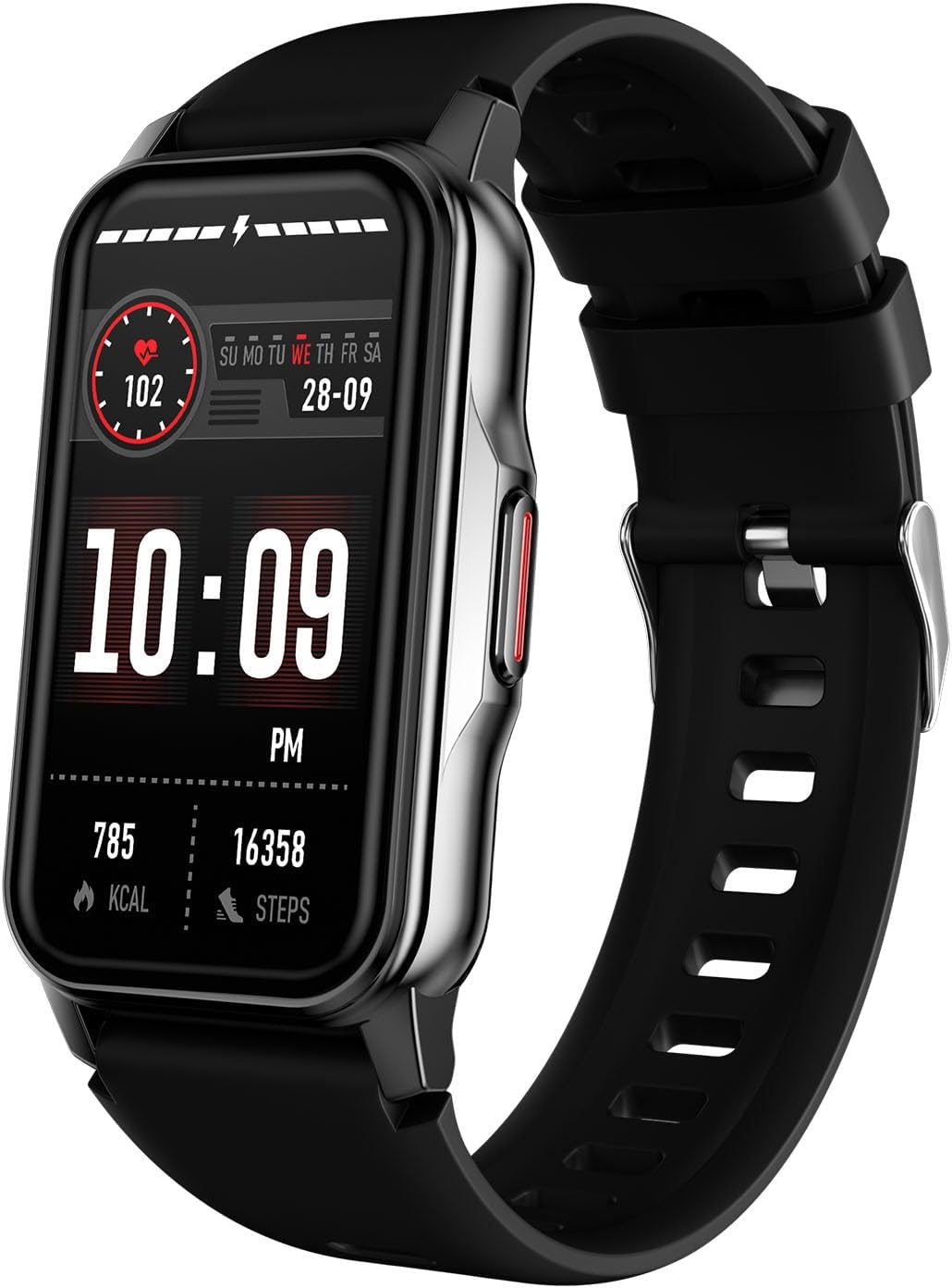 Fitness Tracker, Step Tracker with 24/7 Heart Rate, Sleep, Blood Oxygen Blood Pressure Watch, 120+ Sports Modes, Calorie Counter Pedometer for Women Men - Image 2