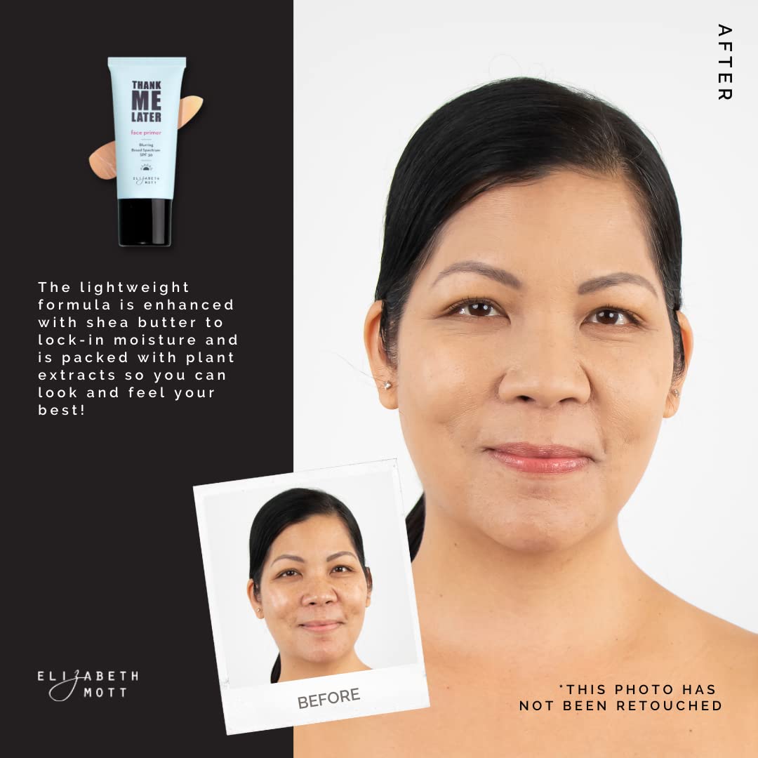 Elizabeth Mott | Thank Me Later Mattifying Face Primer and Blurring Face Primer with SPF30 Set | Cruelty-Free and Paraben-Free - Image 10