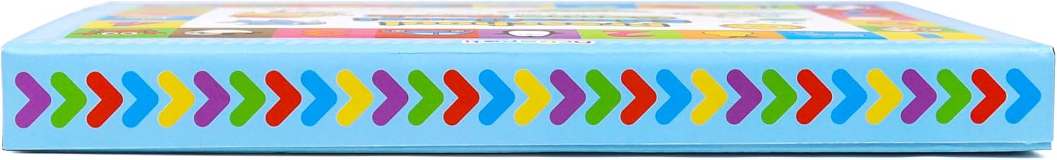 Dr.Rapeti Preschool Learning Activities Educational Workbook Busy Book 58 Pages 8 Dry Erase Markers Prek Montessori Handwriting Practice Activity Tracing Toy Early Learning Toy for Kids Toddlers - Image 12