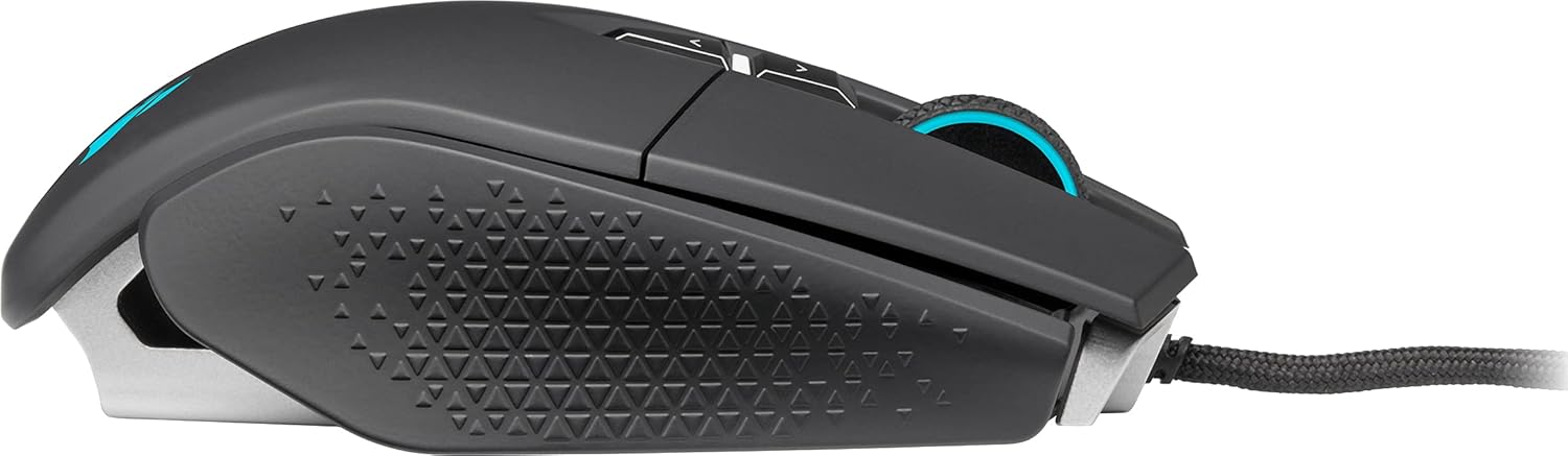 Corsair M65 RGB Ultra Tunable FPS Gaming Mouse Marksman 26,000 DPI Optical Sensor, Optical Switches, AXON Hyper-Processing Technology, Sensor Fusion Control, Tunable Weight System - Black - Image 15