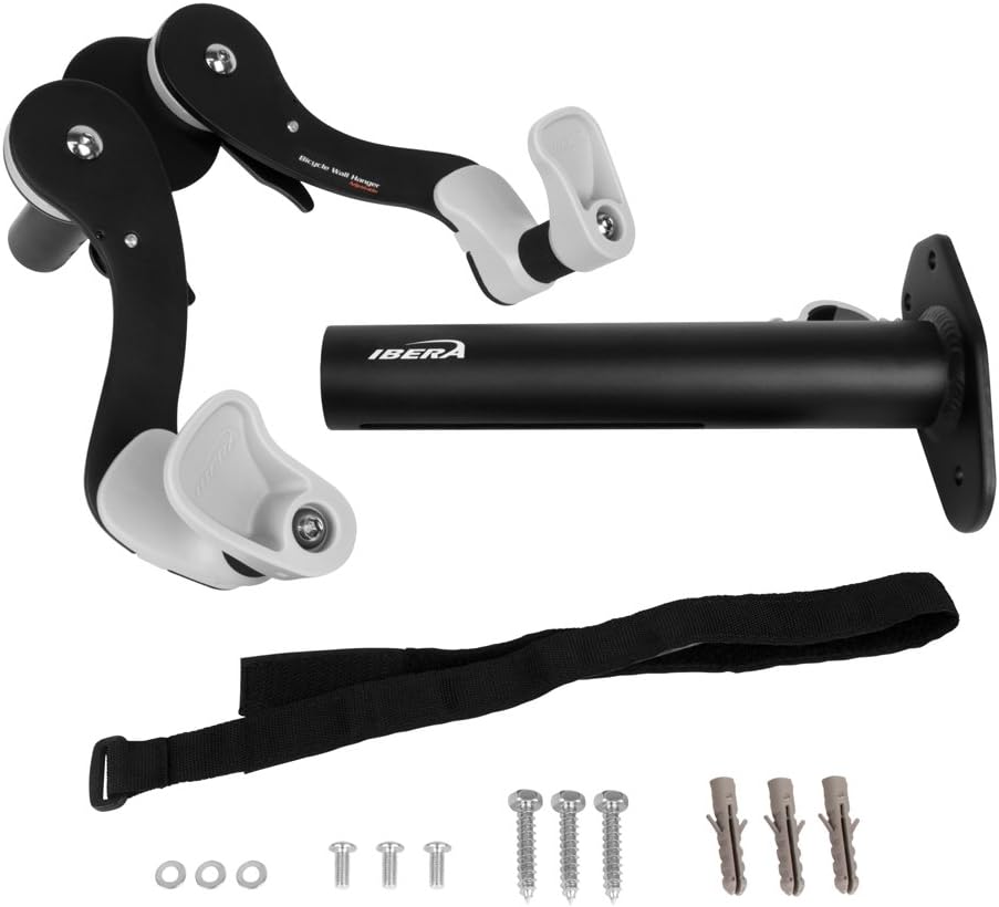 Ibera Wall Mount Hanger, Indoor Bicycle Hook Holder Storage Rack for Home or Garage - Image 9