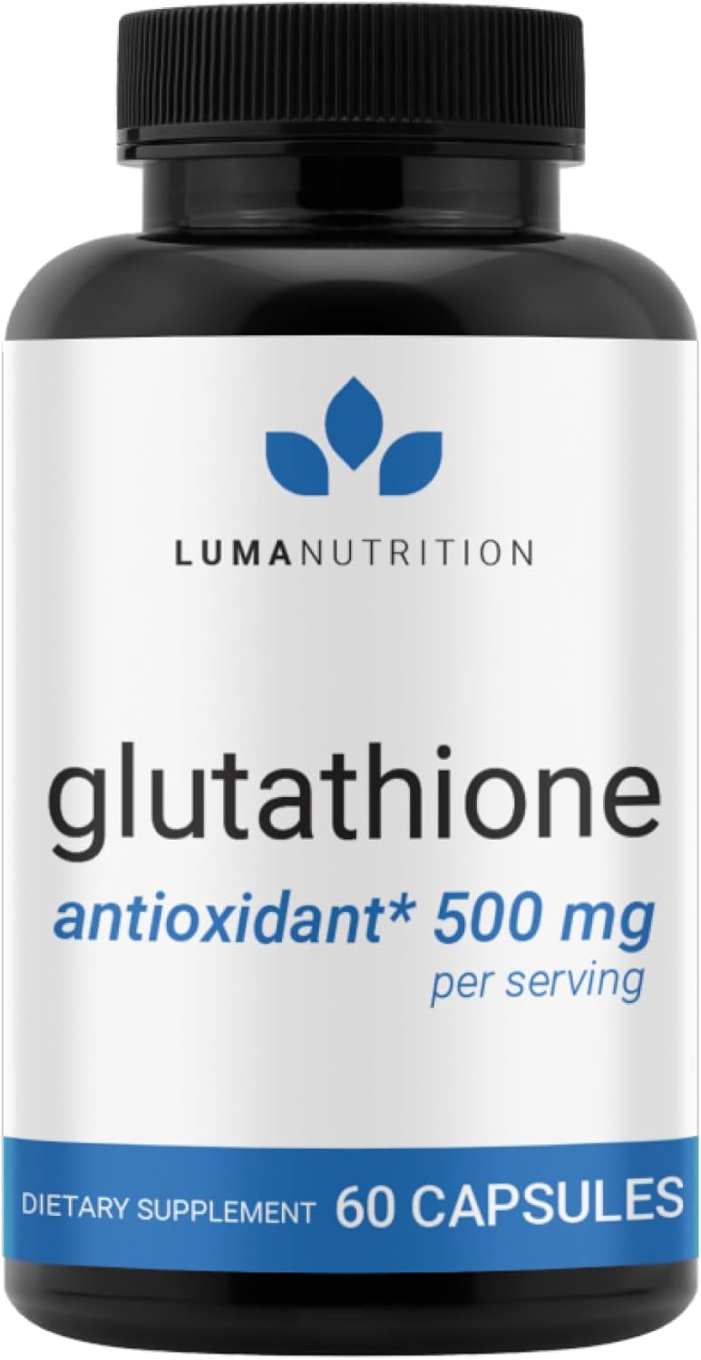 Premium Glutathione Supplement - 500mg - L-Glutathione - Antioxidant Support - Reduced - Liver Support - 60 Capsules - Image 2