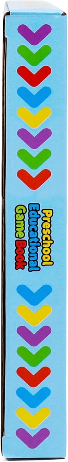 Dr.Rapeti Preschool Learning Activities Educational Workbook Busy Book 58 Pages 8 Dry Erase Markers Prek Montessori Handwriting Practice Activity Tracing Toy Early Learning Toy for Kids Toddlers - Image 9