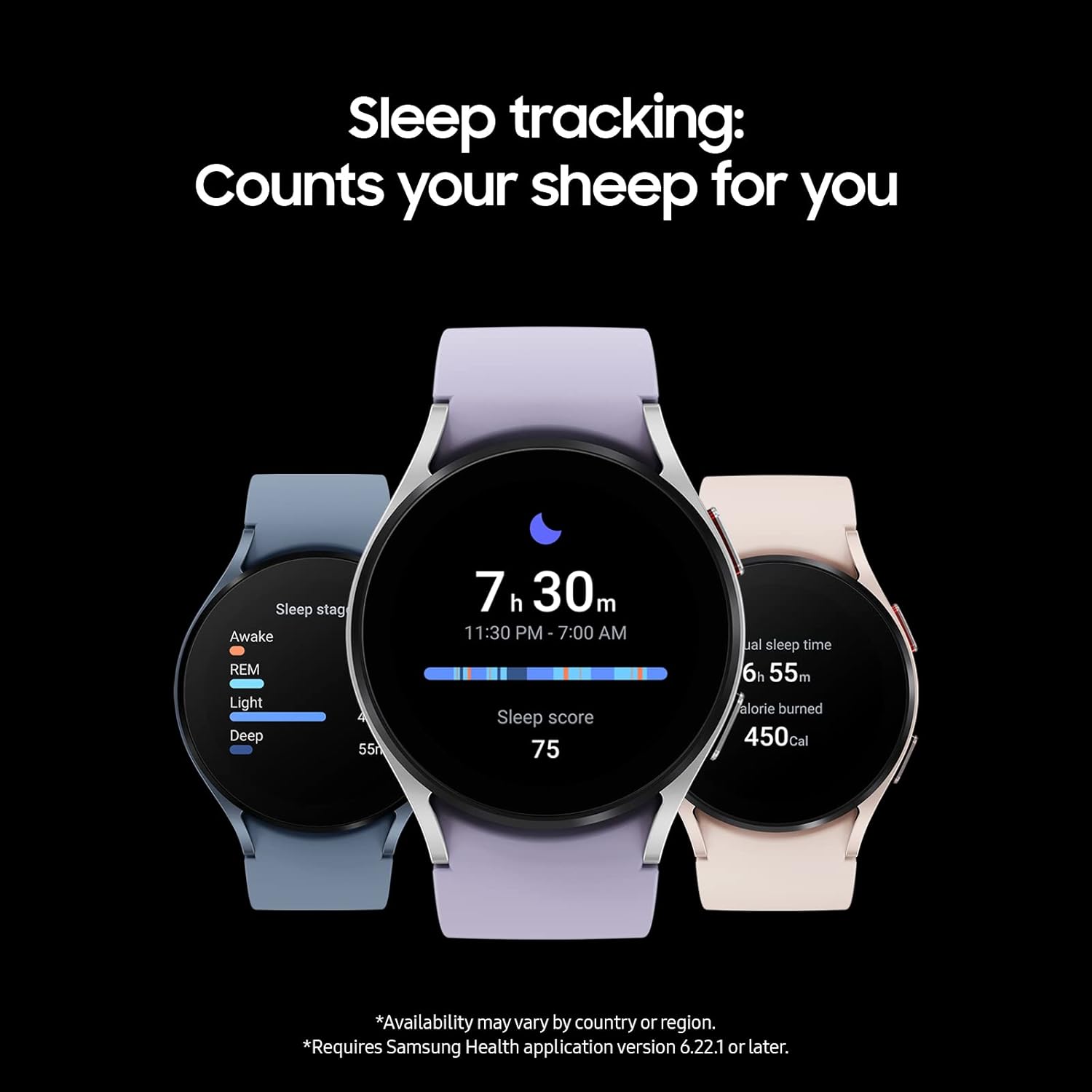 SAMSUNG Galaxy Watch 5 40mm Bluetooth Smartwatch w/ Body, Health, Fitness and Sleep Tracker, Improved Battery, Sapphire Crystal Glass, Enhanced GPS Tracking, US Version, Pink Gold Bezel w/ Pink Band - Image 4