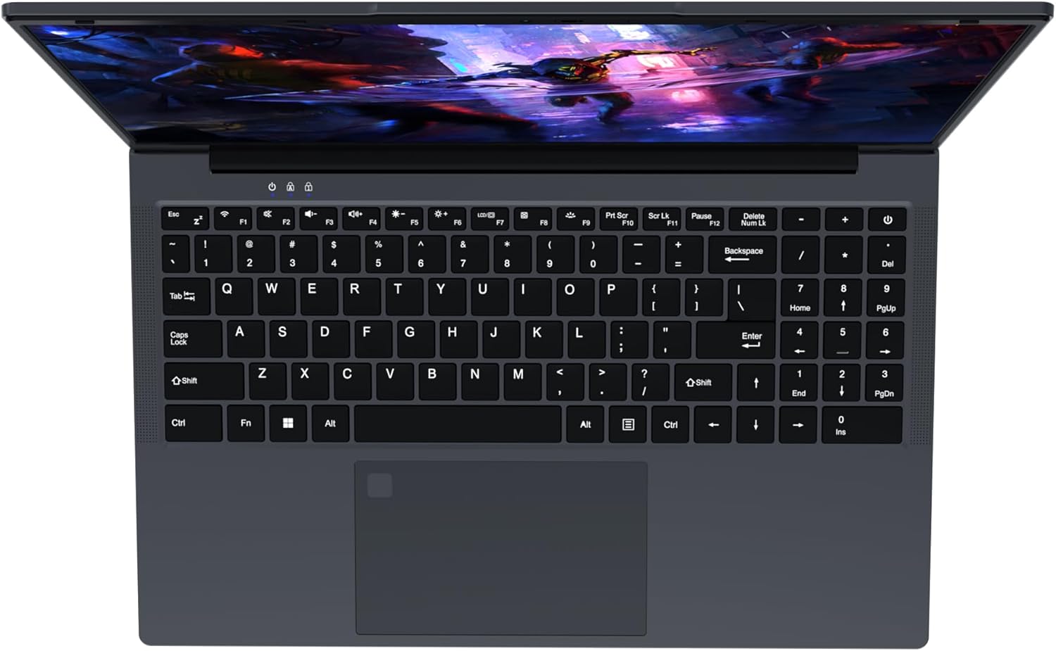 32GB RAM Laptop Computer with 1TB NVMe SSD, Intel N150 Quad-Core Processor(Up to 3.6GHz), 15.6" FHD IPS Display, 8000mAh Battery, Backlit Keyboard, Privacy Webcam, Fingerprint Unlock, Win11 Pro - Image 8