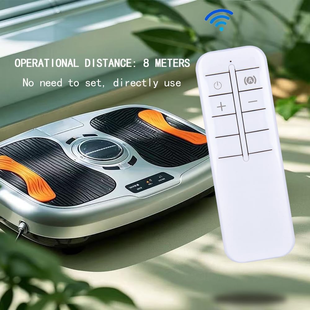 Replacement Remote Control Compatible for MERACH Vibration Plate Exercise Machine MR-2398 MR-2398P MR-2398B1 MR-2398L1, for ZenActive Vibration Plate & YESOUL YS-VM60 - Image 5