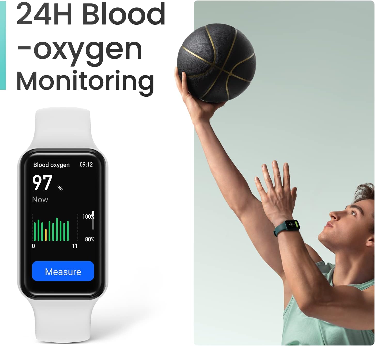 Amazfit Band 7 Fitness & Health Tracker for Women Men, 18-Day Battery Life, Alexa Built-in, 1.47”AMOLED Display, Heart Rate & SPO₂ Monitoring, 120 Sports Modes, 5 ATM Water Resistant, Black (Renewed) - Image 7