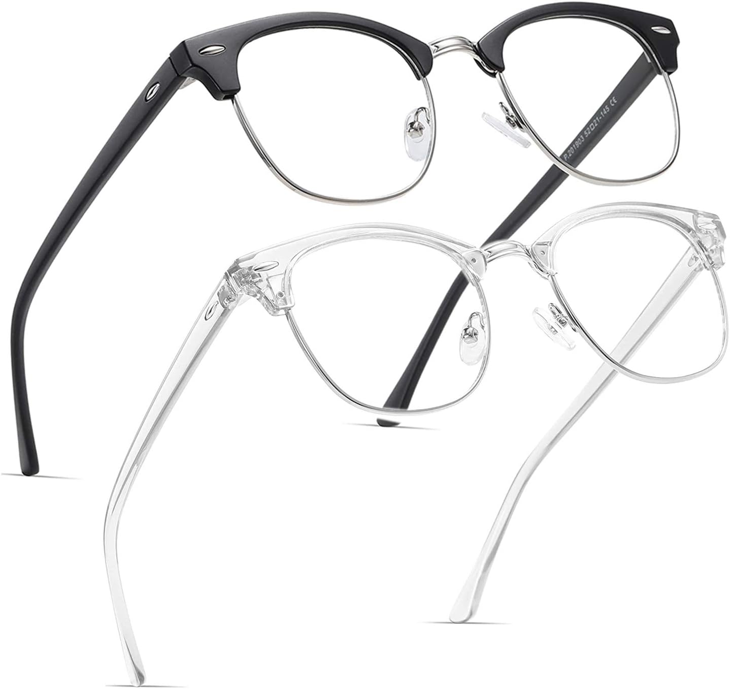 Blue Light Blocking Glasses,Computer/Gaming/Screen Glasses for Women or Men,Anti Blue Light & UV - Image 2