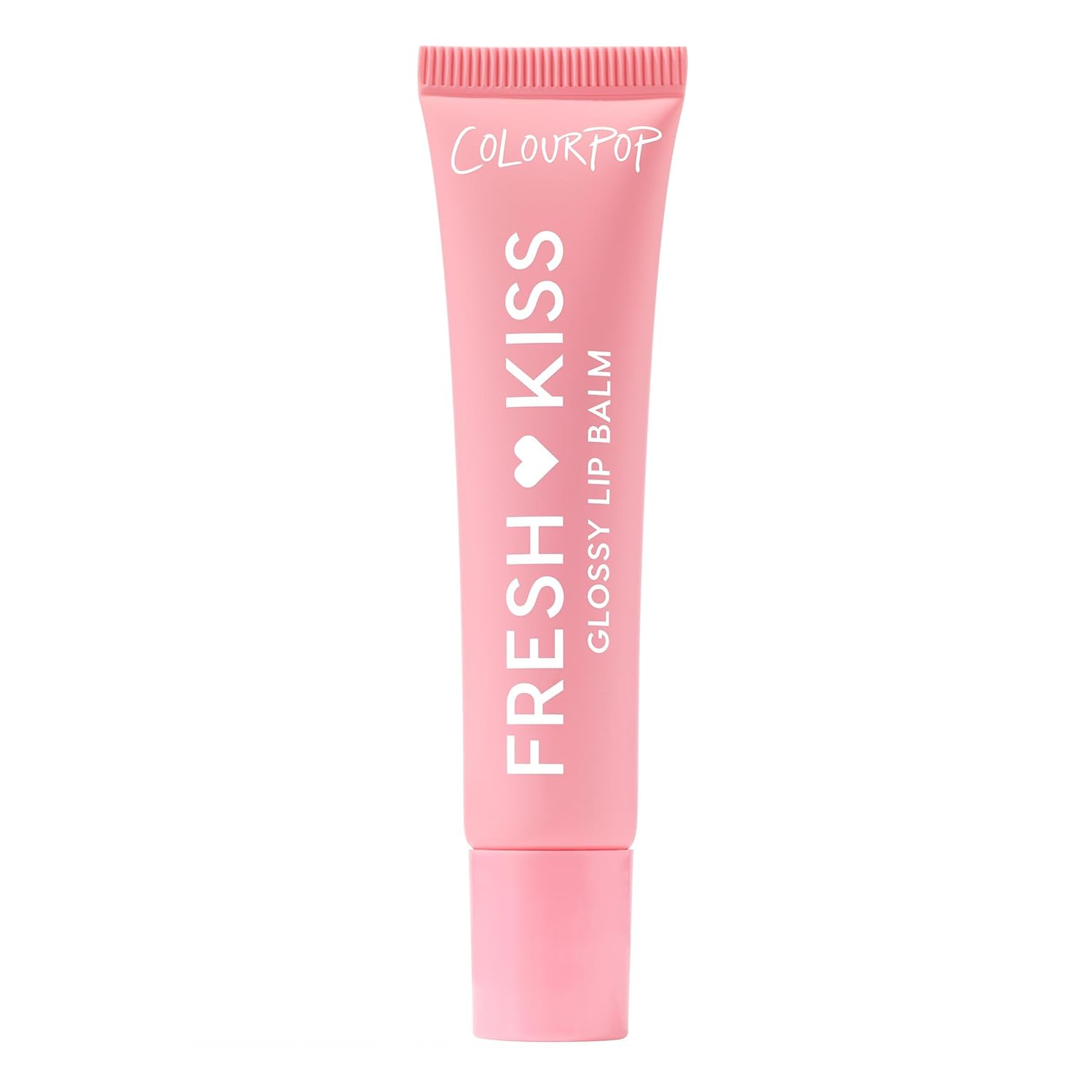 ColourPop Fresh Kiss Glossy Lip Balm - Hydrating Lip Care Enriched with Peptides, Hyaluronic Acid, Shea Butter & Vitamin E for an Ultra-Cushiony Formula - Strawberry Milk (0.49 oz) - Image 2