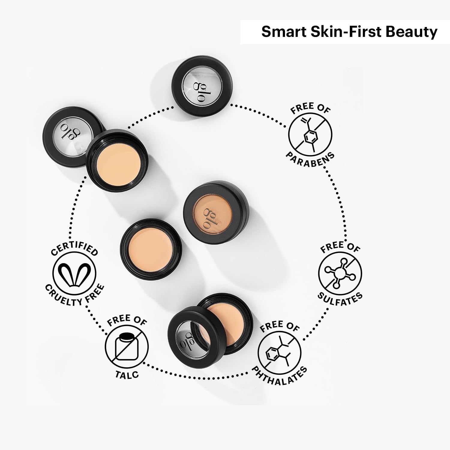 Glo Skin Beauty Oil-Free Camouflage Concealer - Correct and Conceal Imperfections, Blemishes & Dark Spots, Nourishing Makeup for a More Even Complexion (Natural) - Image 6