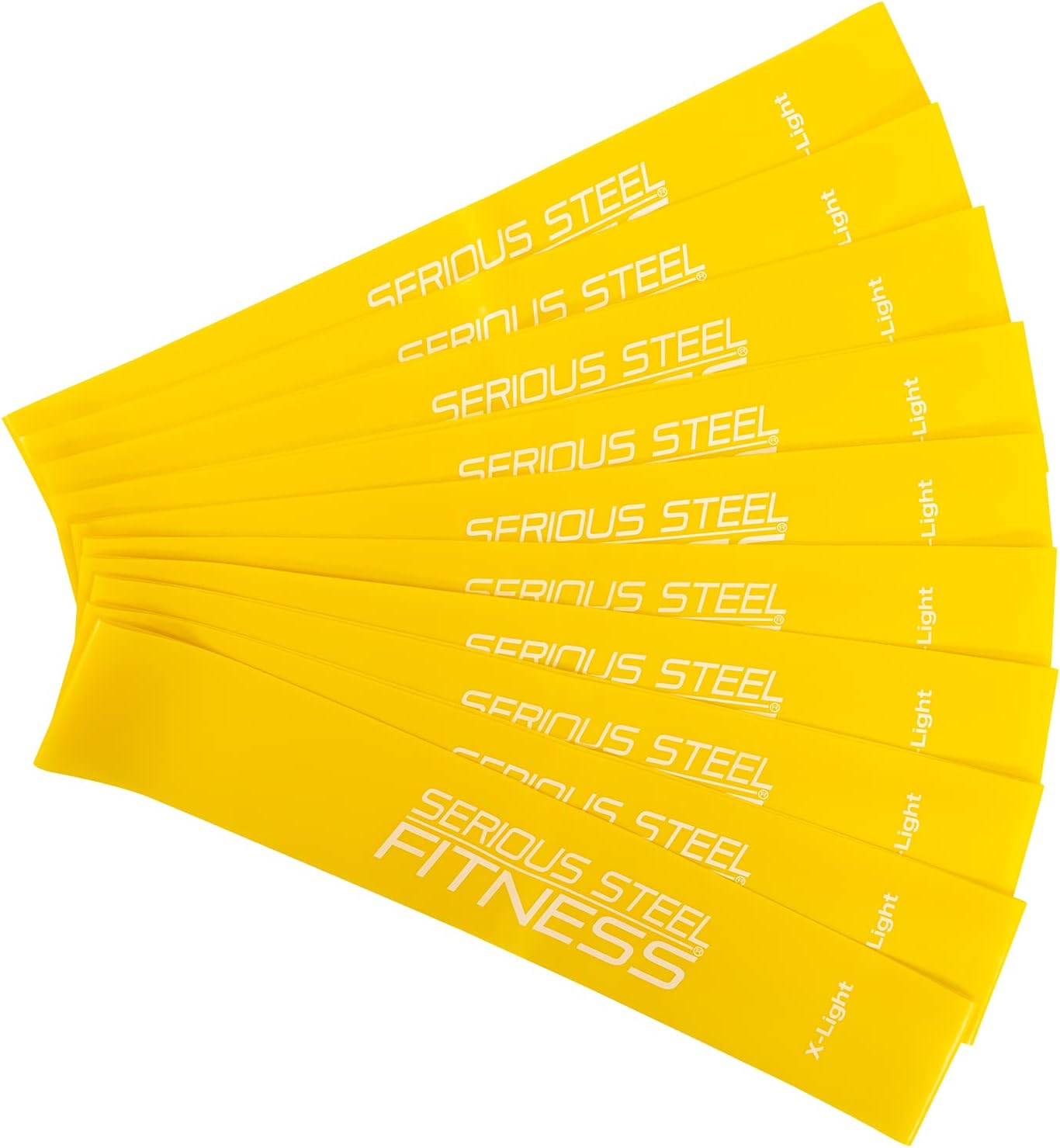 Serious Steel Fitness Mini Resistance Loop Bands | Rehab and Prehab Stretch Bands | 12" Exercise Workout Bands (Sets of 5 Pack and Sets of 10 Pack Trainer Options Available!) - Image 2