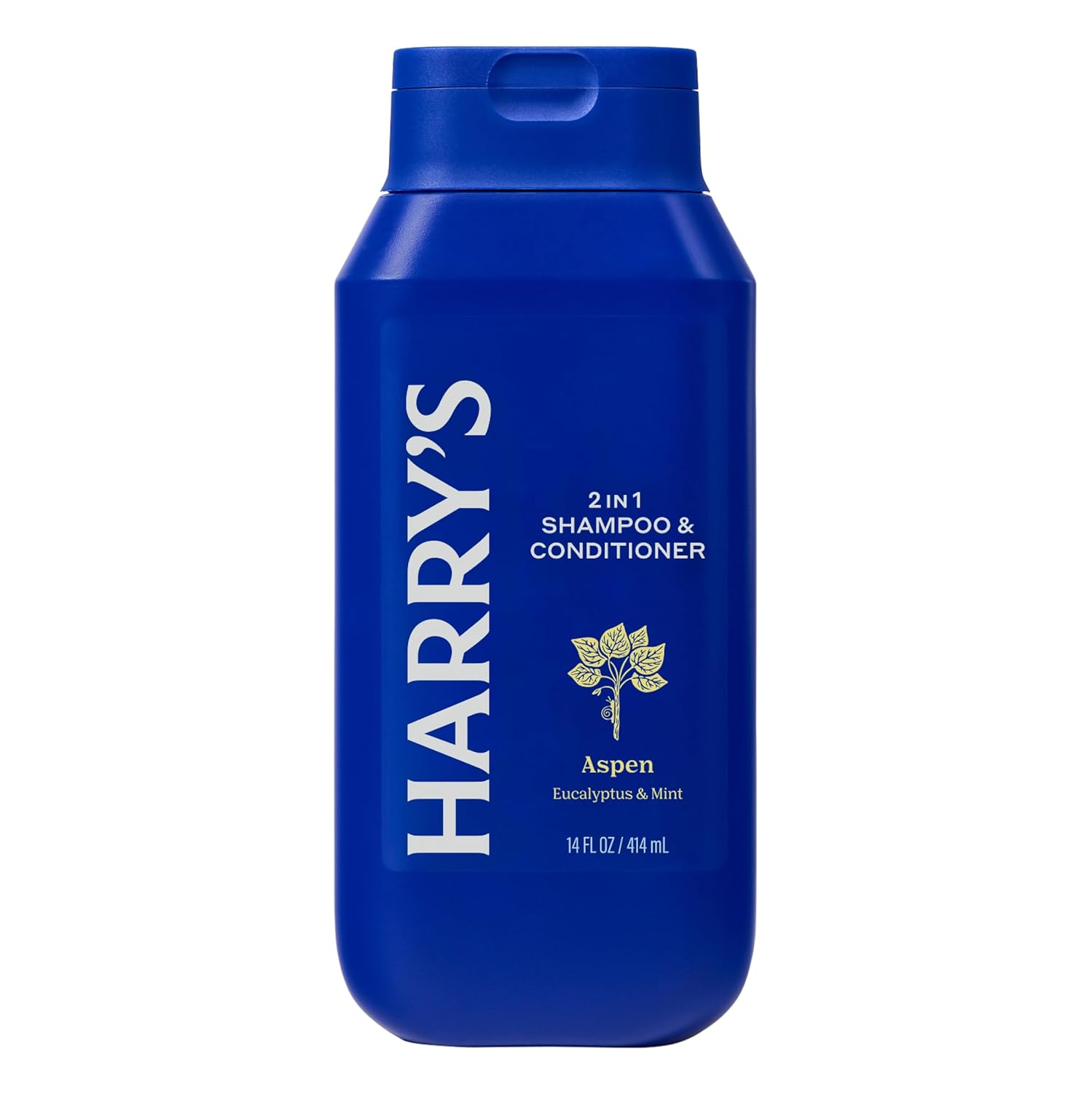 Harry's Men's 2 in 1 Shampoo and Conditioner for All Hair Types, Aspen Scent, 14 Fl Oz, Pack of 3 - Image 3