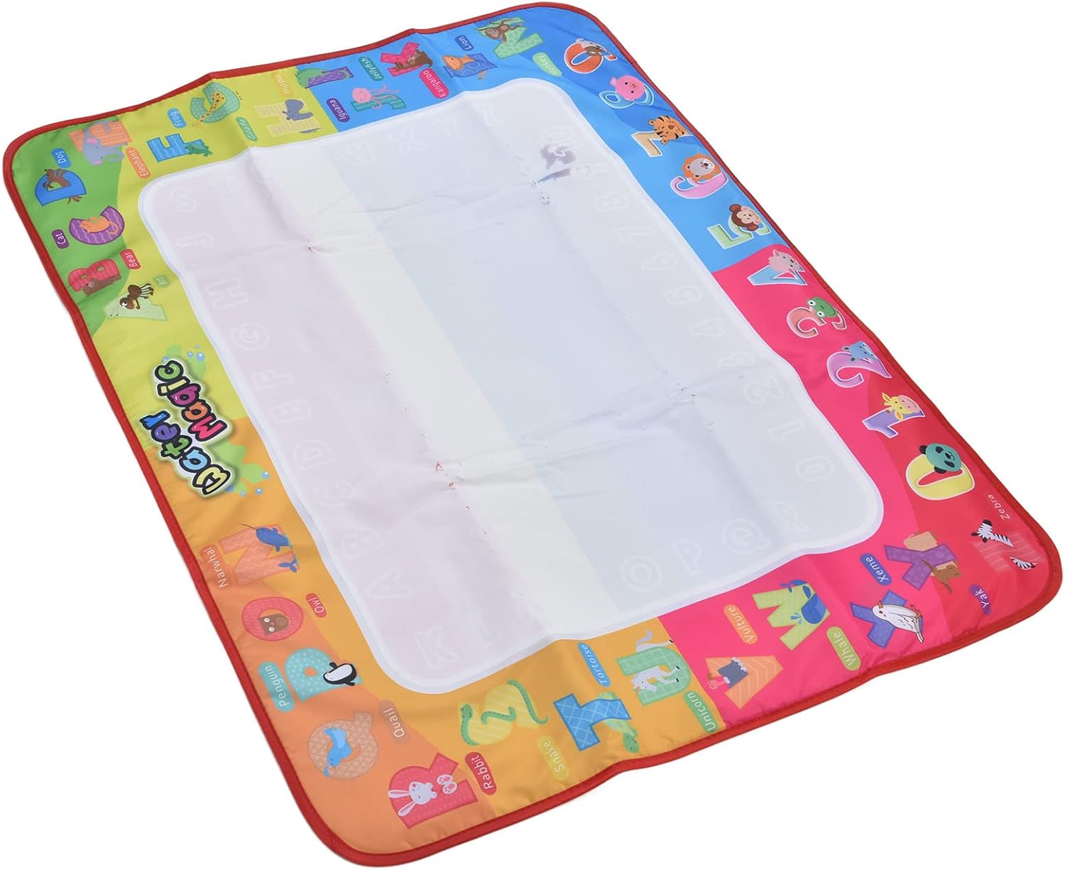 Children's Water Doodle Mat, Exercise Children Environmentally Friendly Children's Water Canvas Interactive Reusable Easy to Clean for Children(100 * 75 with 2 pens (Digital)) - Image 2