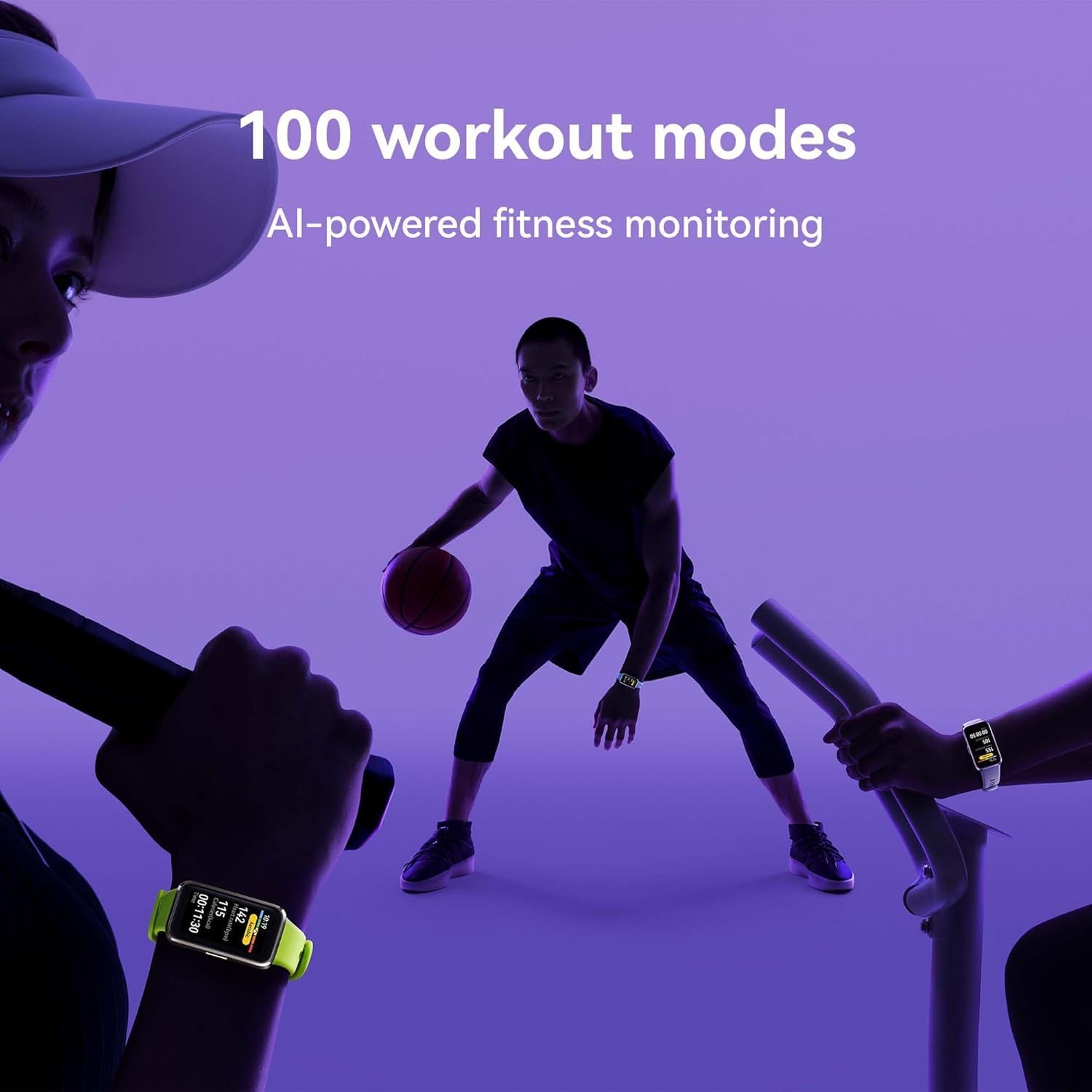 HUAWEI Band 10 Smartwatch Aluminum Alloy Case up to 14 Days Battery Life iOS Android Average Sleep HRV and Sleep Insights with an AI-Powered Fitness Monitoring Tracker Sleep Breathing (Matte Black) - Image 6