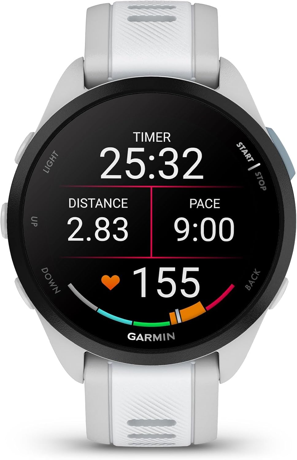 Garmin Forerunner 165, Running Smartwatch, Colorful AMOLED Display, Training Metrics and Recovery Insights, Whitestone - Image 3