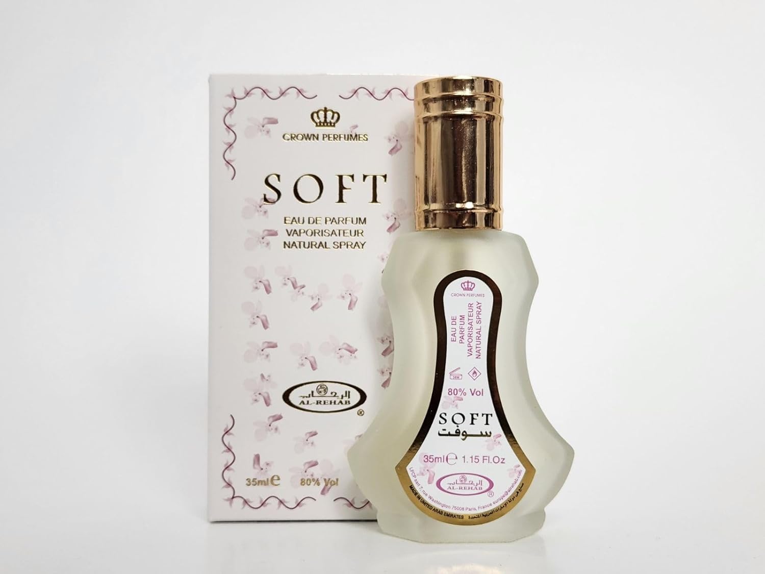 Al Rehab Soft Arabian Perfumes for Women - Eau de Parfum for Women Spray 35ml- Experience a Captivating & Long Lasting Perfume - Indulge in an Unforgettable Womens Perfume, Crafted for Elegance. - Image 2