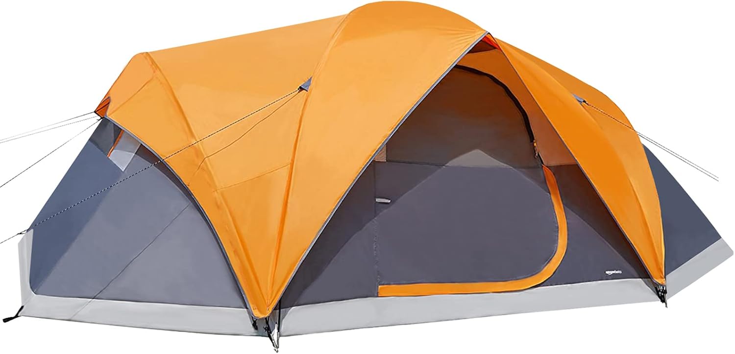 Amazon Basics Camping Tent, 3-Season Dome Design with Rainfly - Image 2