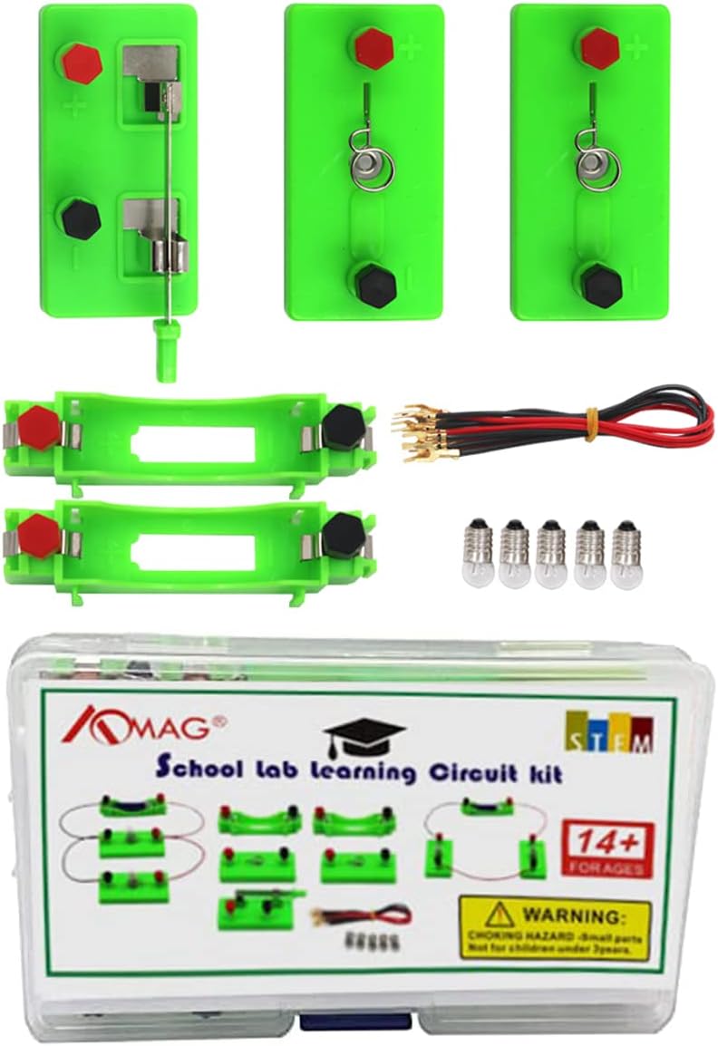 Science Buddies Basics STEM Electrical Circuit Kit Kids for Middle School Simple Classroom Electricity Circuit Kit for Kids Age 8-12 Basic - Image 2