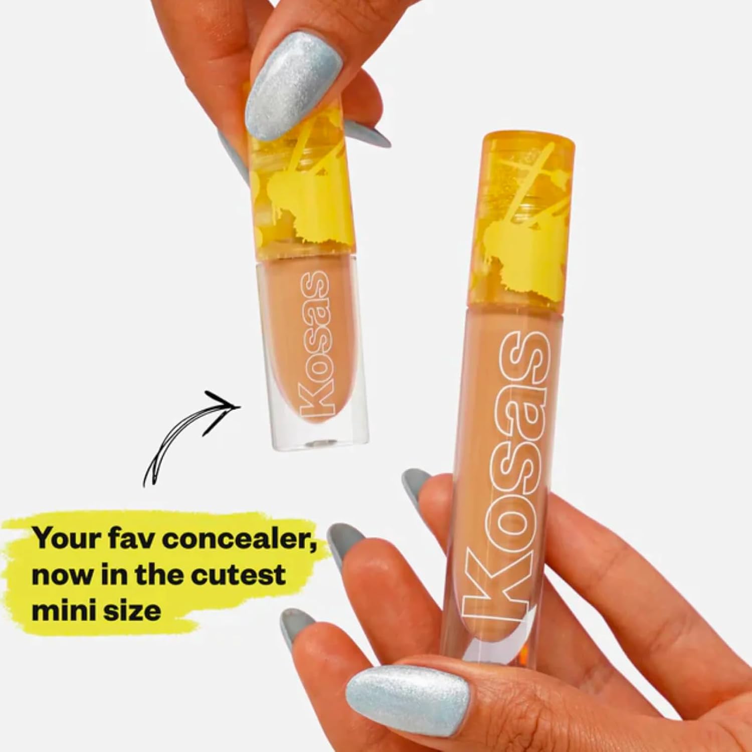 Kosas Mini Revealer Concealer - Medium Coverage Makeup, Conceals Dark Circles Under Eyes, Dark Spots and Blemishes (Tone 03) - Image 5