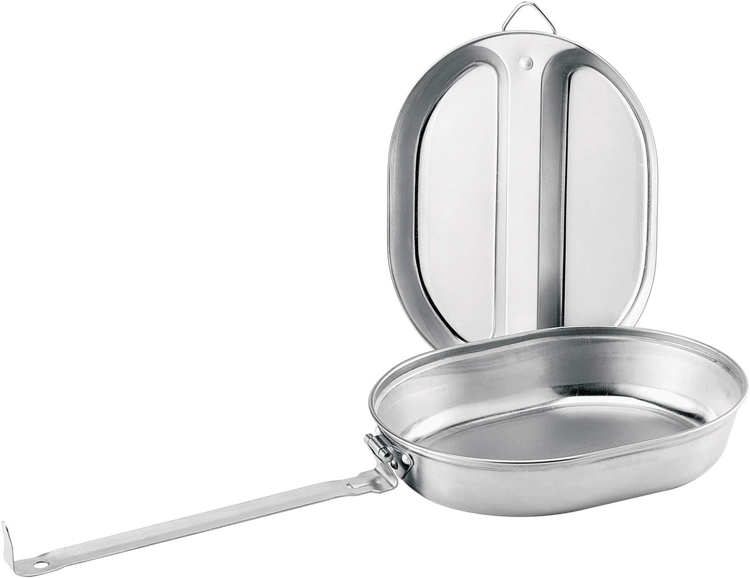 Rothco Military Style Stainless Steel Camping Mess Kit - Image 2