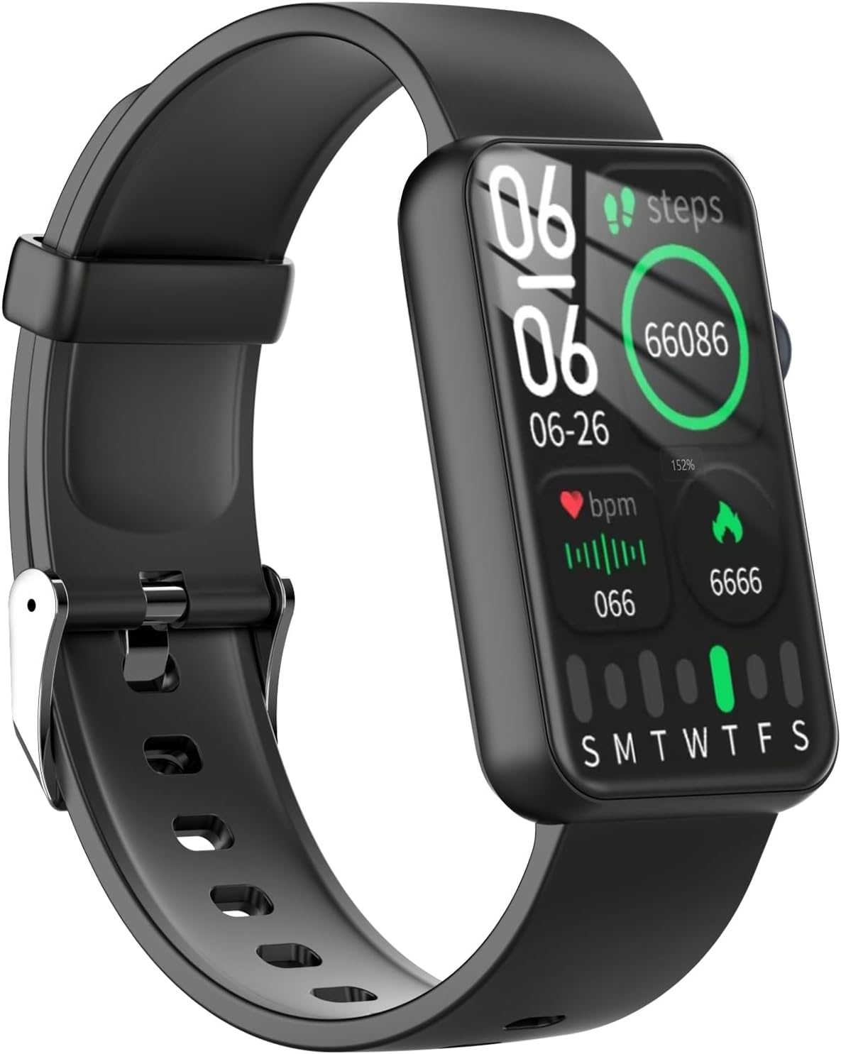Smart Watch Health Fitness Tracker Watch for Women Men with Heart Rate Blood Oxygen Monitor Sleep Tracker 100+ Exercise Modes - Image 9