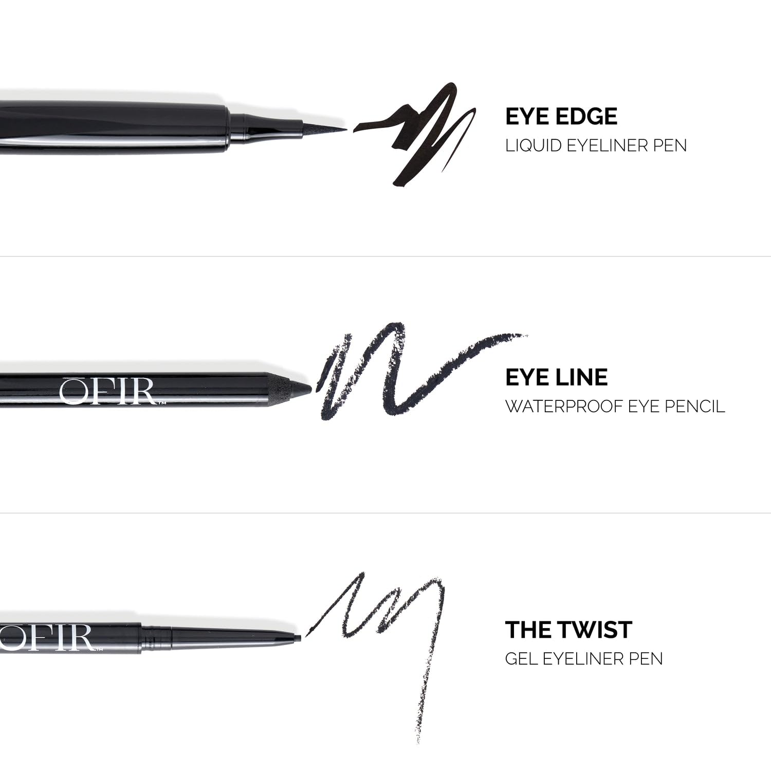 OFIR Eye Edge Liquid Eyeliner Pen | Water and Smudge Proof | Long Lasting Matte Finish, Soft Tip with Bold Pigment | Cruelty Free Formula | Brown Eyeliner for Women | Carob - Rich Brown | 0.04 Fl Oz - Image 7