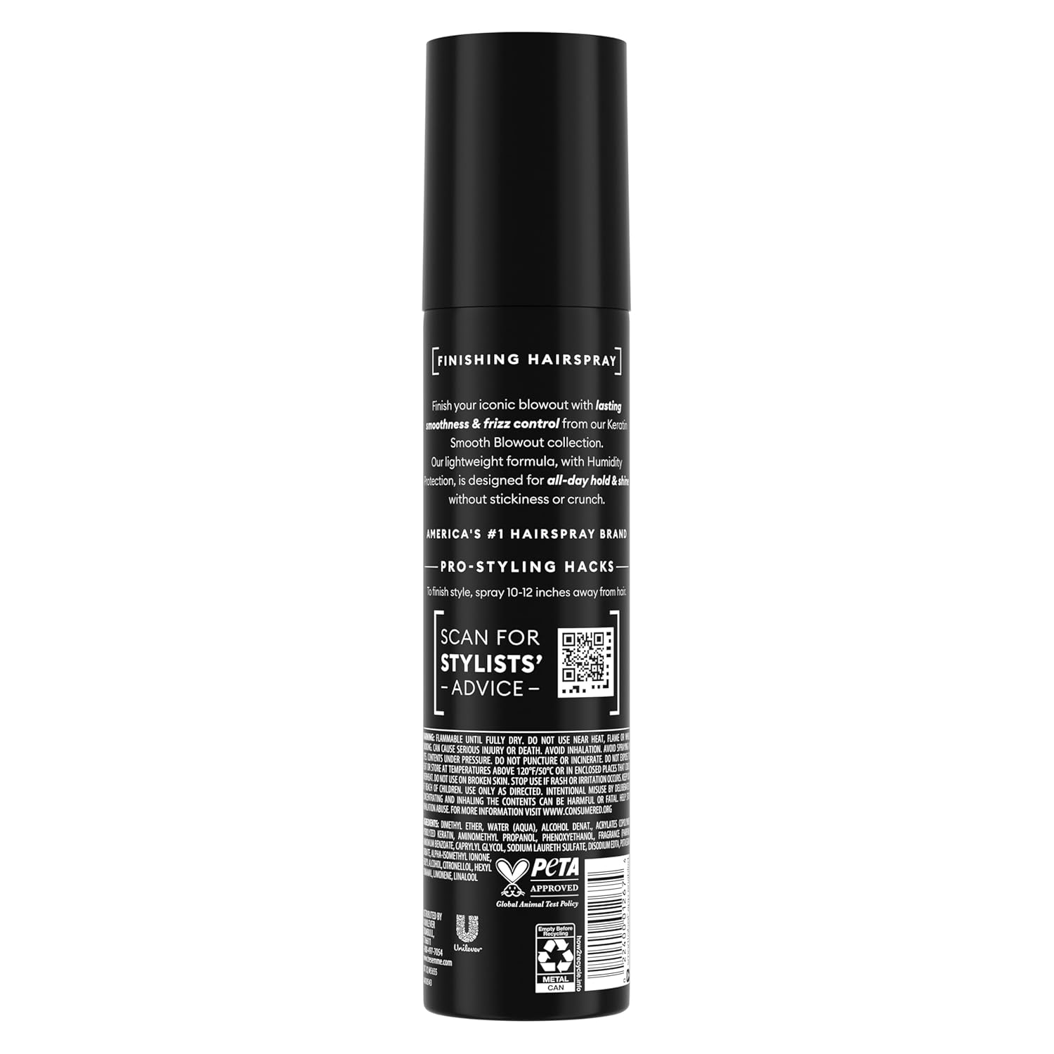 TRESemmé Anti-Frizz Finishing Spray Keratin Smooth for a Flexible Hold Weightless 7 Fl Oz - Image 3