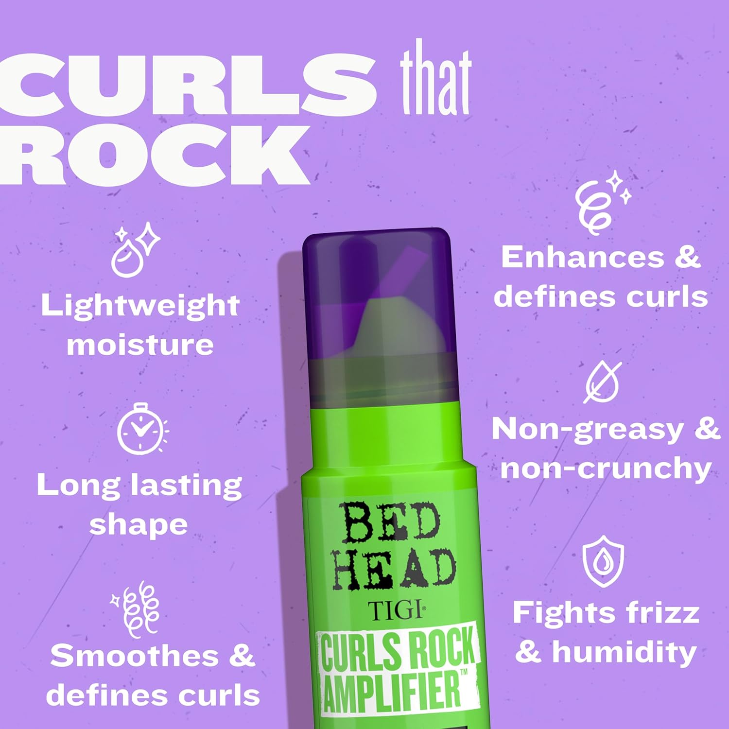 Bed Head By TIGI Curls Rock Amplifier Curl Cream for Curly Hair, the Ultimate Curl Cream for Curly Hair Care 3.82 fl oz - Image 5