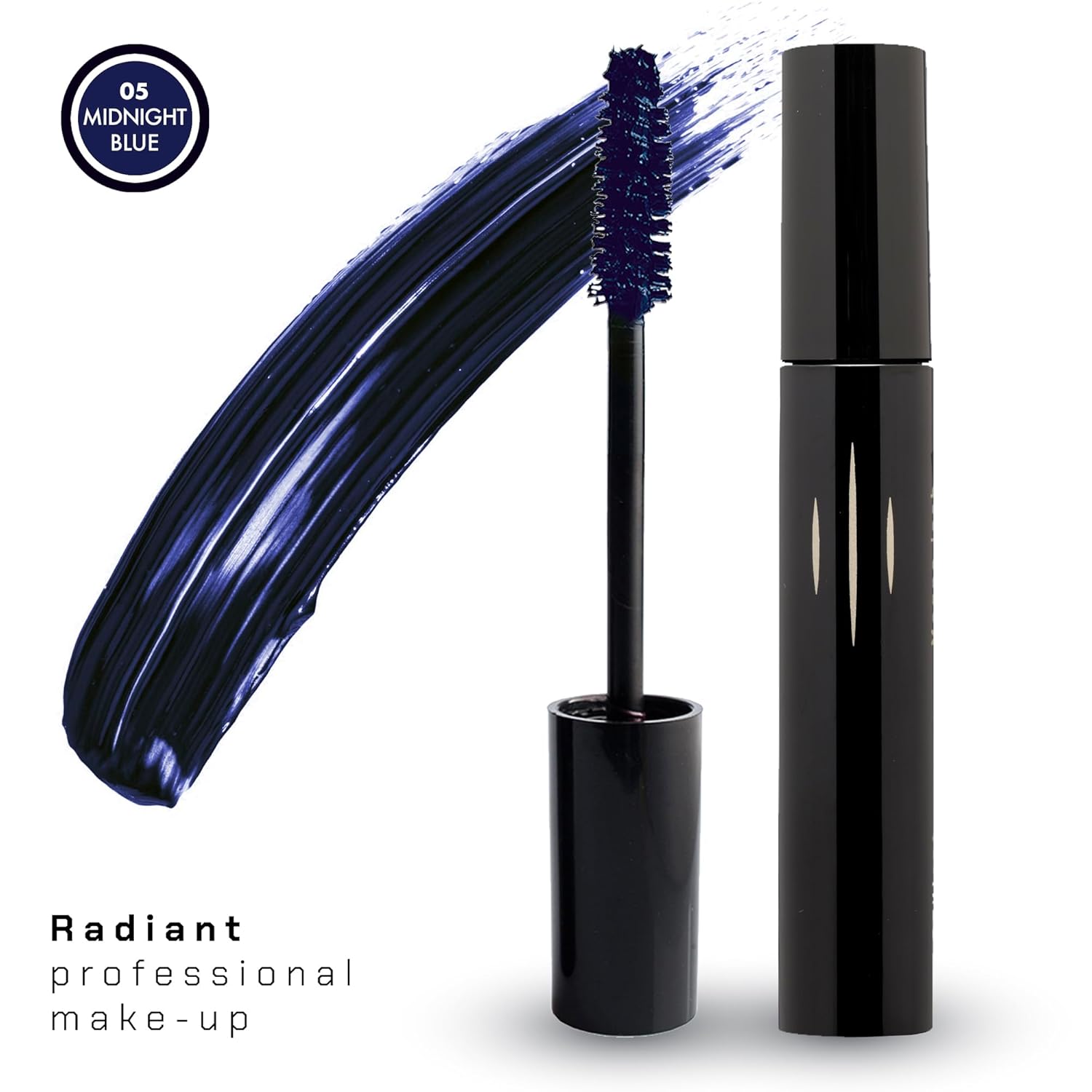 Radiant Professional Mascara Volume and Length - For Older & Younger Women - Long-lasting All Day Wear - Naturally Longer Lashes 0.43 ounces (05 Midnight Blue) - Image 8