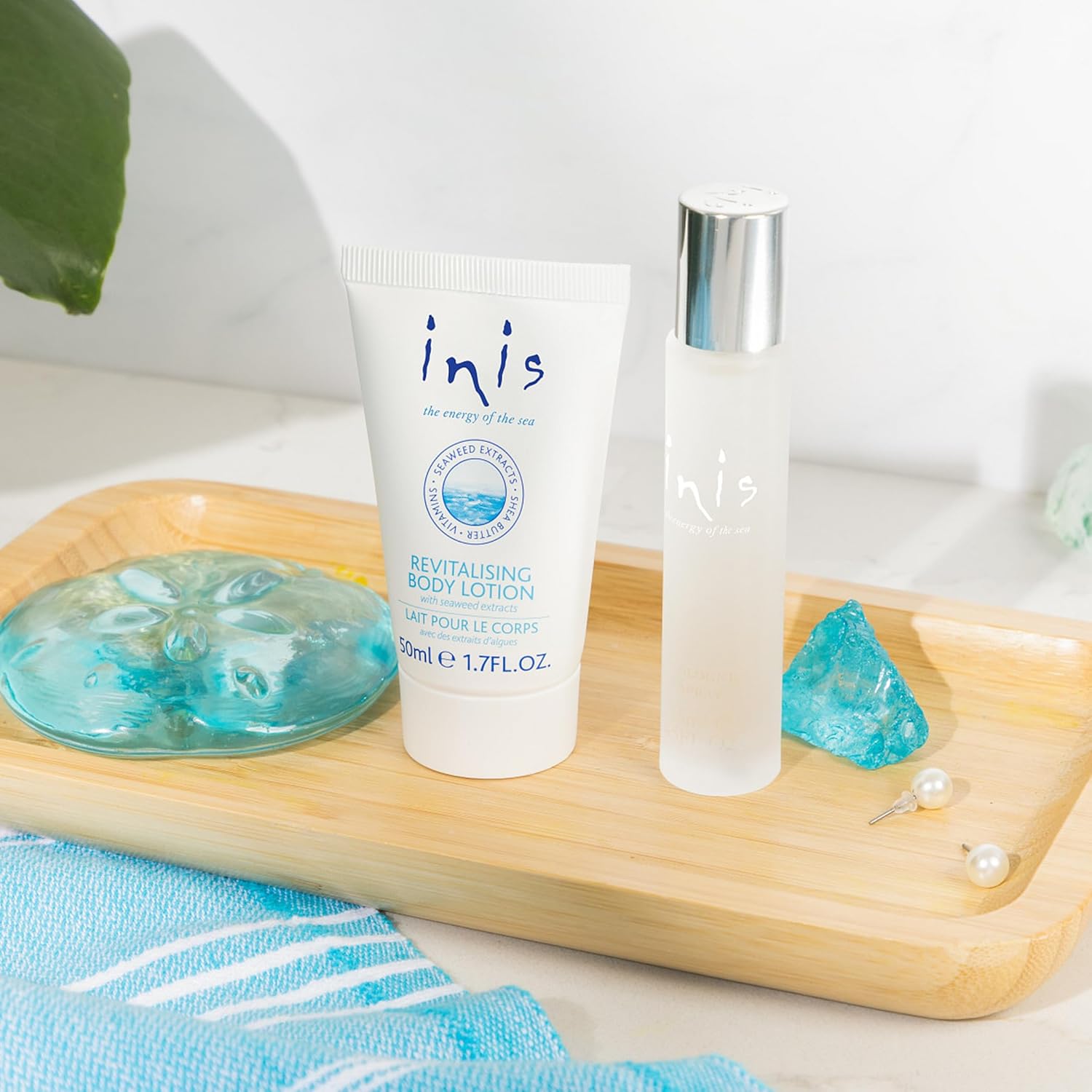 Inis the Energy of the Sea Cologne & Body Lotion Sampler Set - Travel Size Toiletries for Women and Men - Unisex Ocean Fresh Fragrance - Image 3