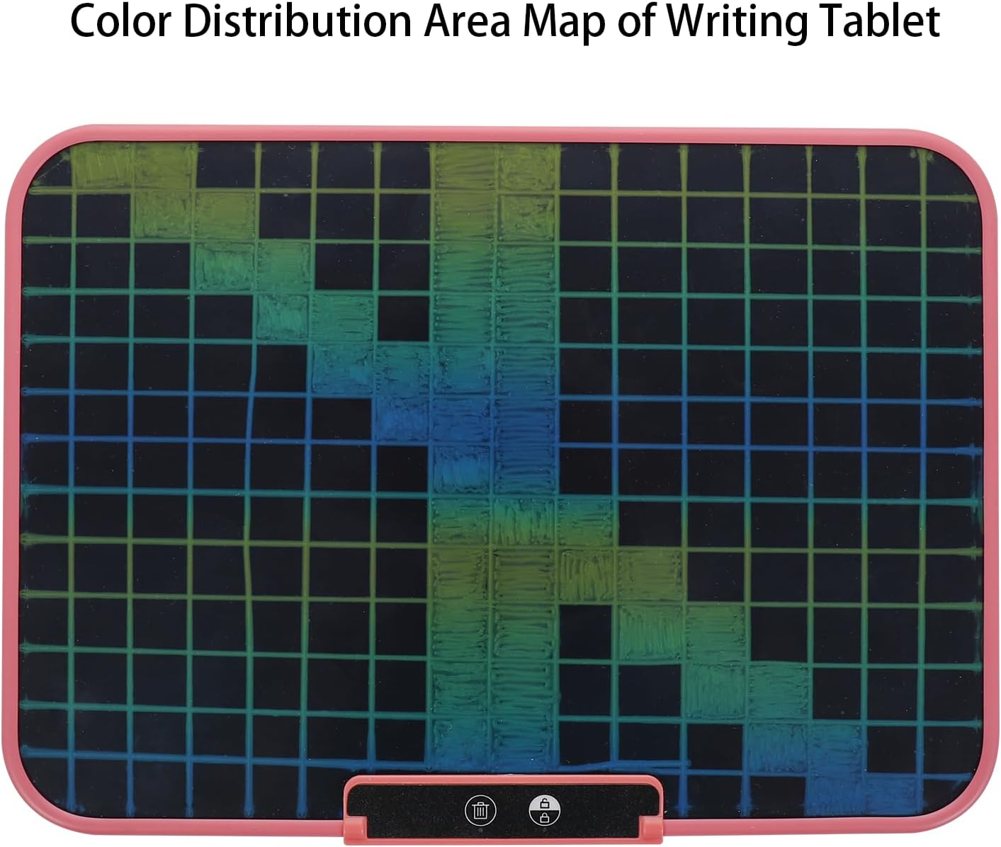LCD Writing Tablet for Kids 13 Inch,Rechargeable Colorful Drawing Writing Board,Reusable Doodle Pad Electronic Drawing Tablet,Educational and Learning Toy for Boys Girls (Pink) - Image 10