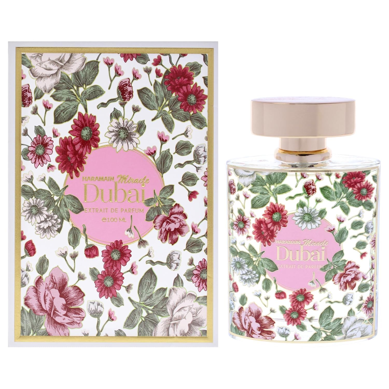 Al Haramain Miracle Dubai - Arabian Perfume for Women - Floral Woody Musk Fragrance - Long Lasting Arabic Scent - Extrait De Parfum - 3.33 oz EDP Spray - Image 6