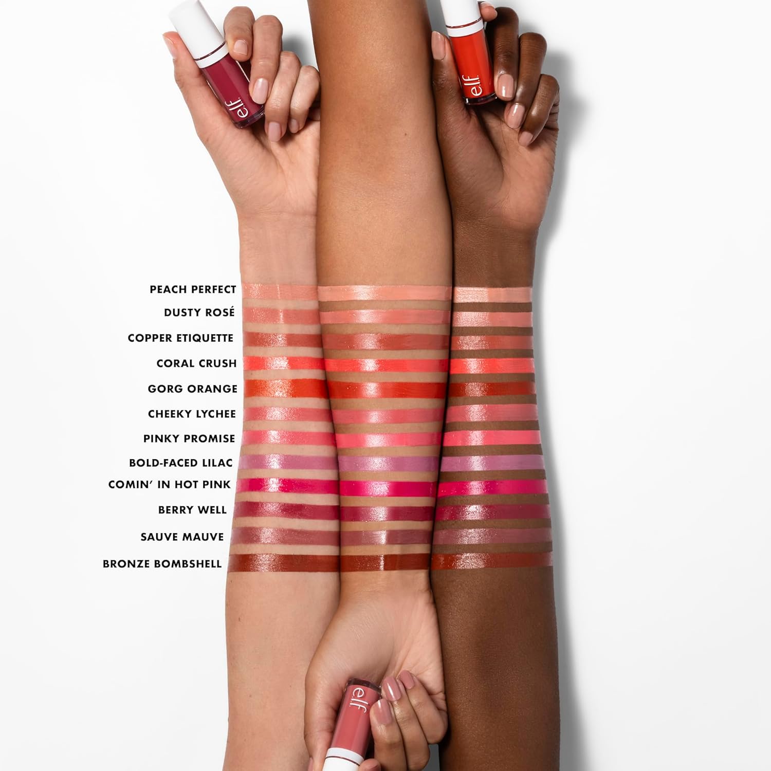 e.l.f. Camo Liquid Blush, Long-lasting Liquid Blush For High-pigment Color, Creates A Soft, Dewy Finish, Vegan & Cruelty-free, Gorg Orange - Image 4