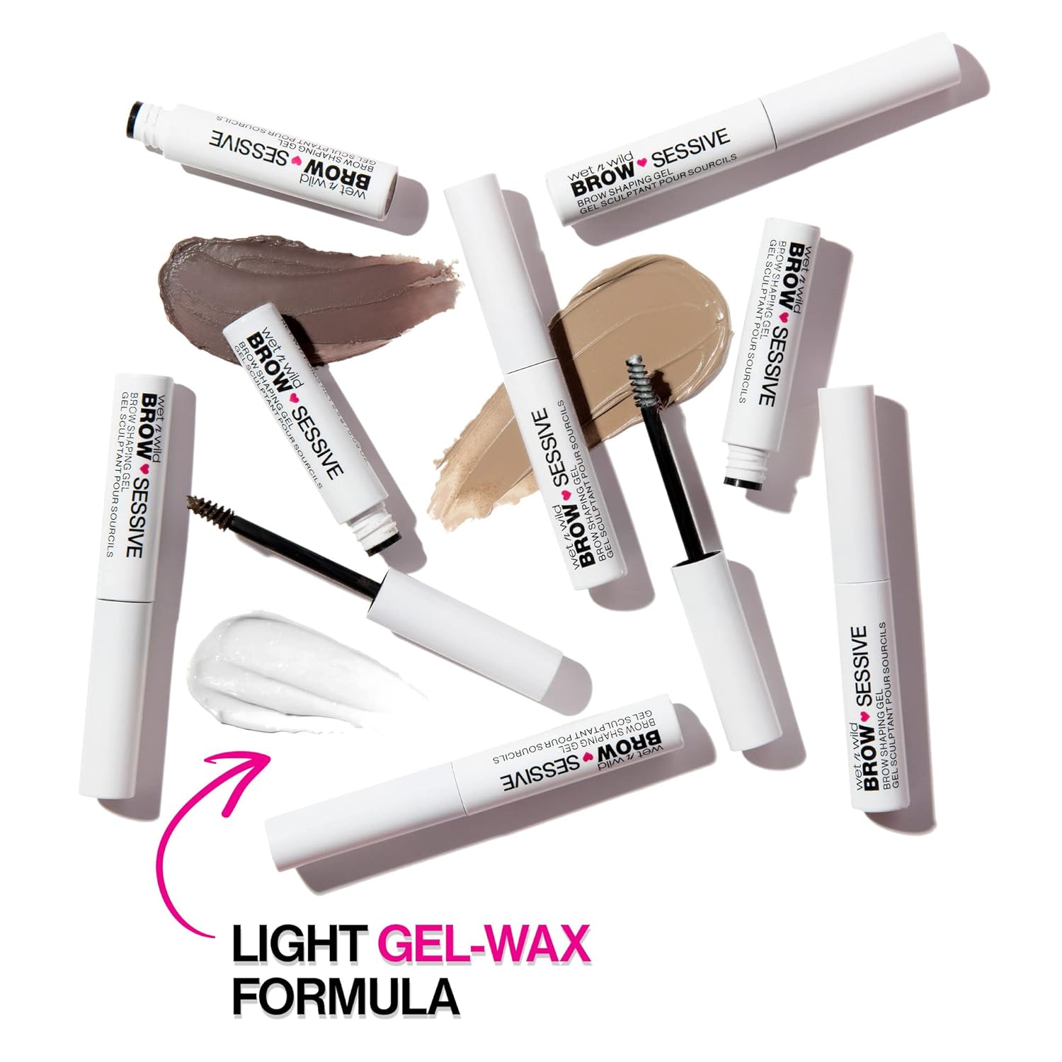 wet n wild Brow-Sessive Eyebrow Shaping Makeup Gel Clear - Image 6