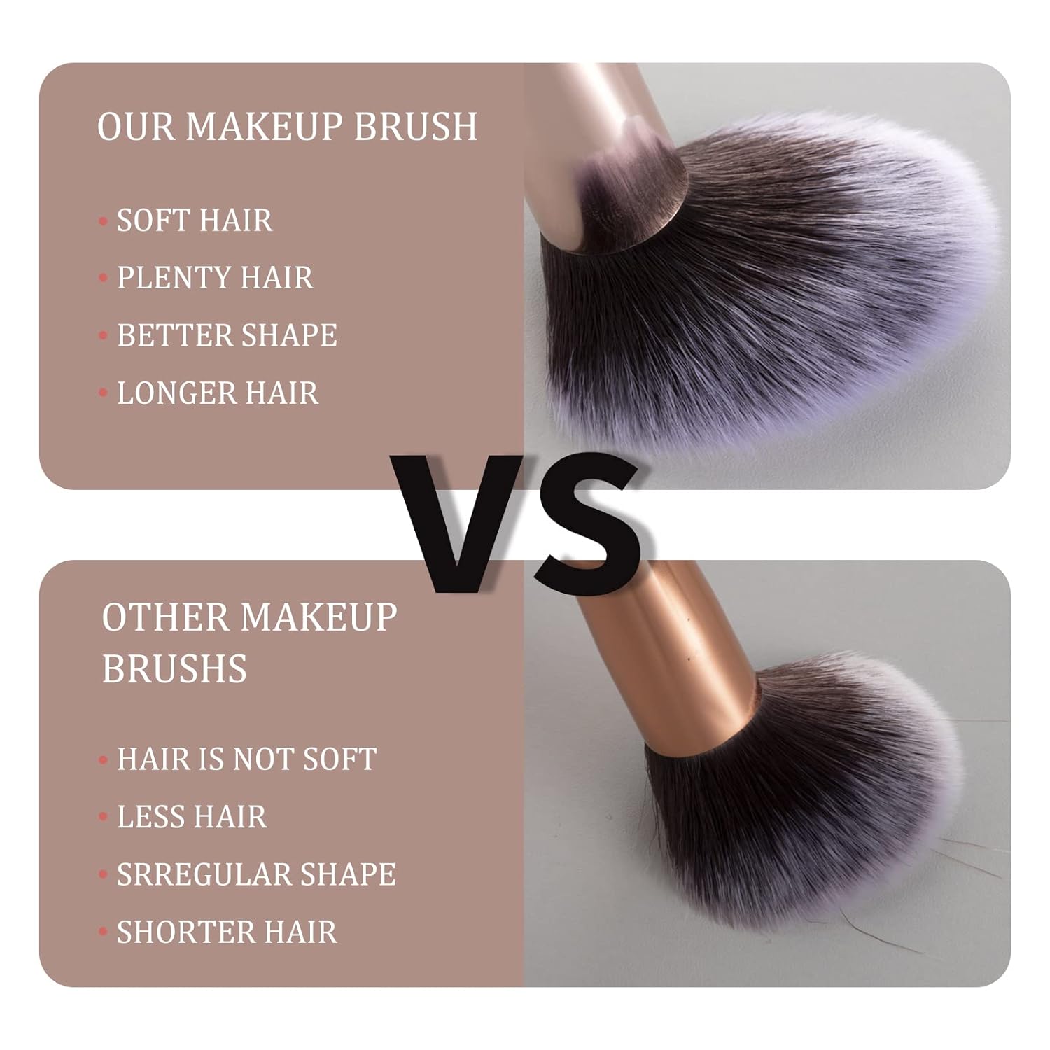 111 Makeup Brushes 16PCs Marble Makeup Brush Set With Case Premium Synthetic Foundation Powder Concealers Blending Eye Shadows Eyelash Eyebrow Face Make Up Brush Kit,Makeup Starters - Image 7
