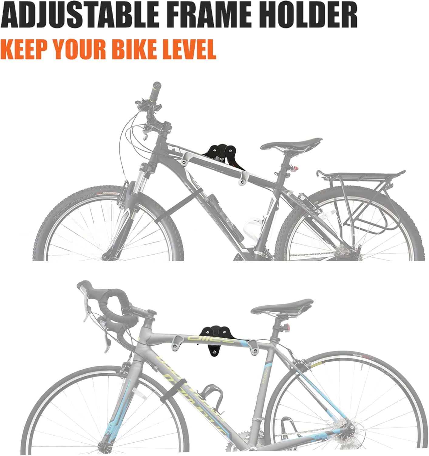 Ibera Wall Mount Hanger, Indoor Bicycle Hook Holder Storage Rack for Home or Garage - Image 8