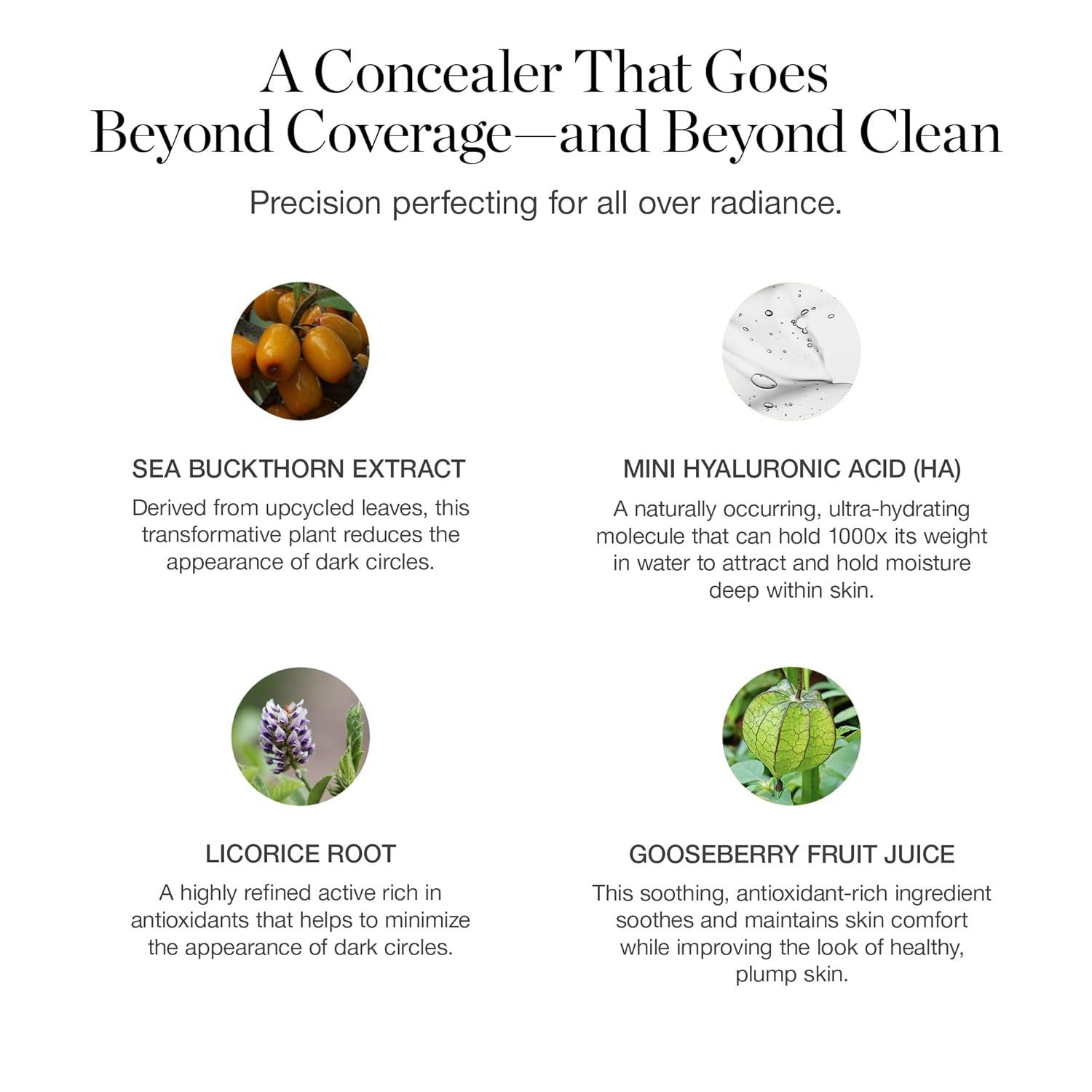 Ogee Complexion Perfecting Under Eye Concealer - Certified Organic Full Coverage Concealer - Buildable Coverage - CYPRESS 1.50C - Light Medium (Cool Undertones) - Image 5